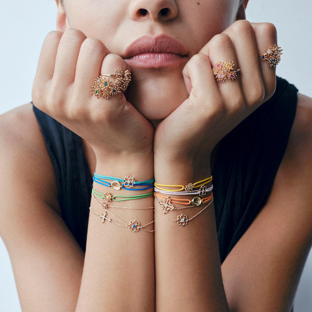 Bracelet Mini Giardino diamant cordon