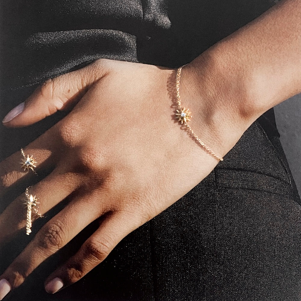 Bracelet Stella Chaînes Diamants