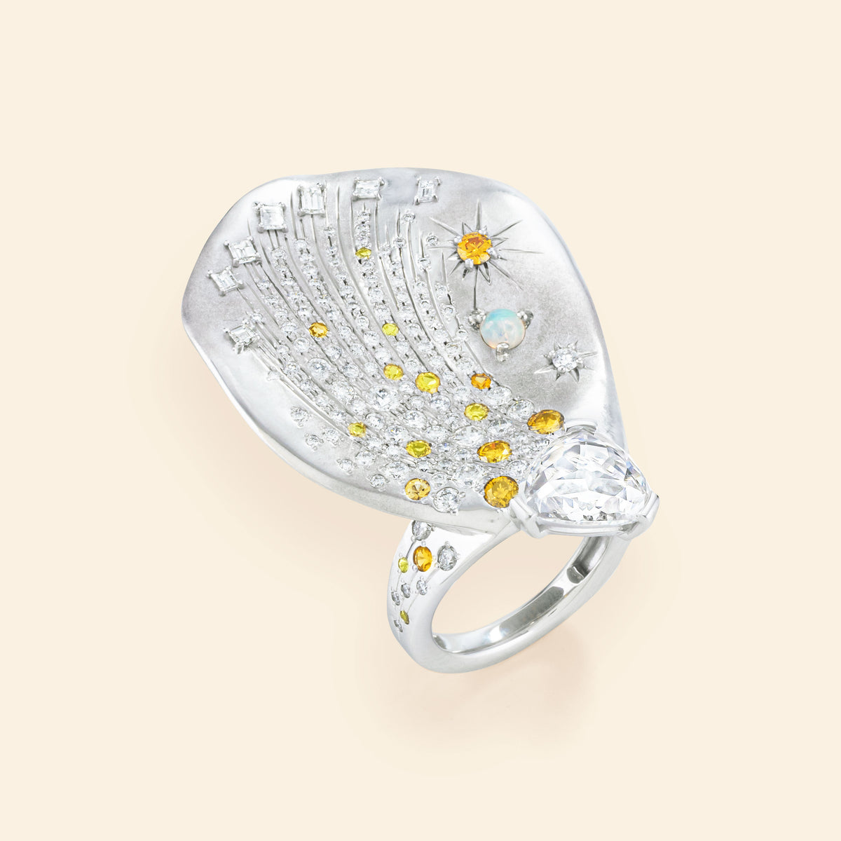 Bague Talisman Comète