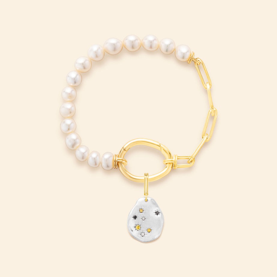 Lien Perles Bracelet Yellow Gold Mellerio