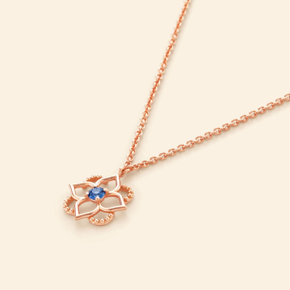 Mini Giardino Necklace Sapphire