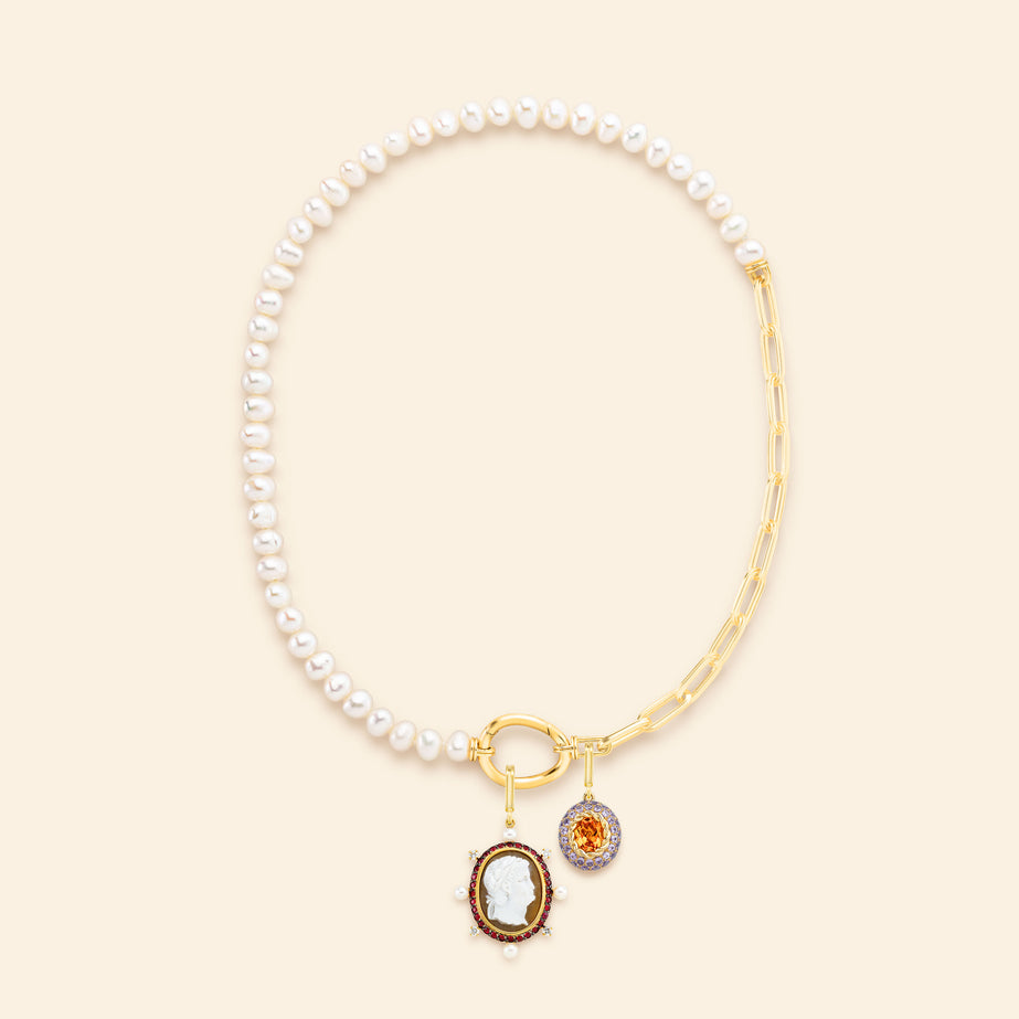 Gold necklace jewelry Maison Mellerio
