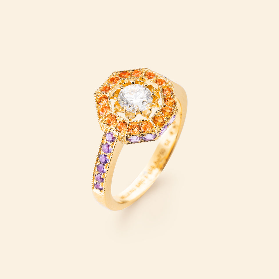 Vérone Ring Orange Blossom