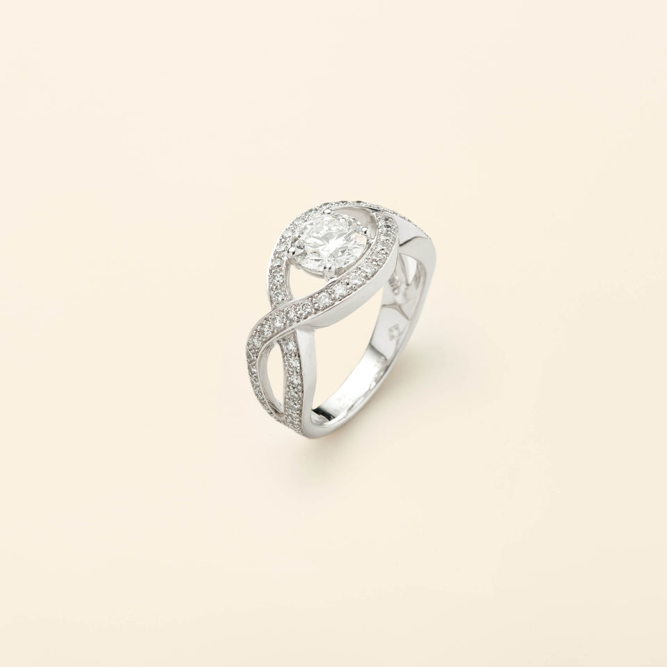 Mathilda Ring White gold