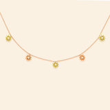 Petit Cactus Necklace 5 patterns diamonds green gold Mellerio