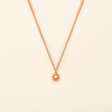 Petit Cactus Necklace Diamond Pink Gold Mellerio