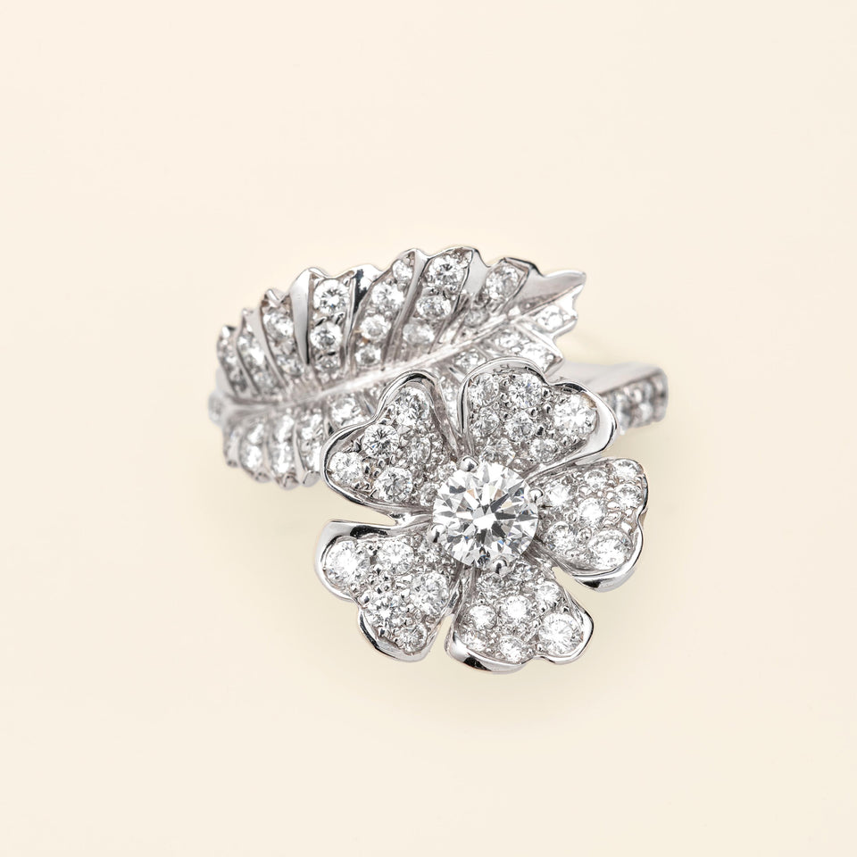 Bague Monterosa MM 1 feuille