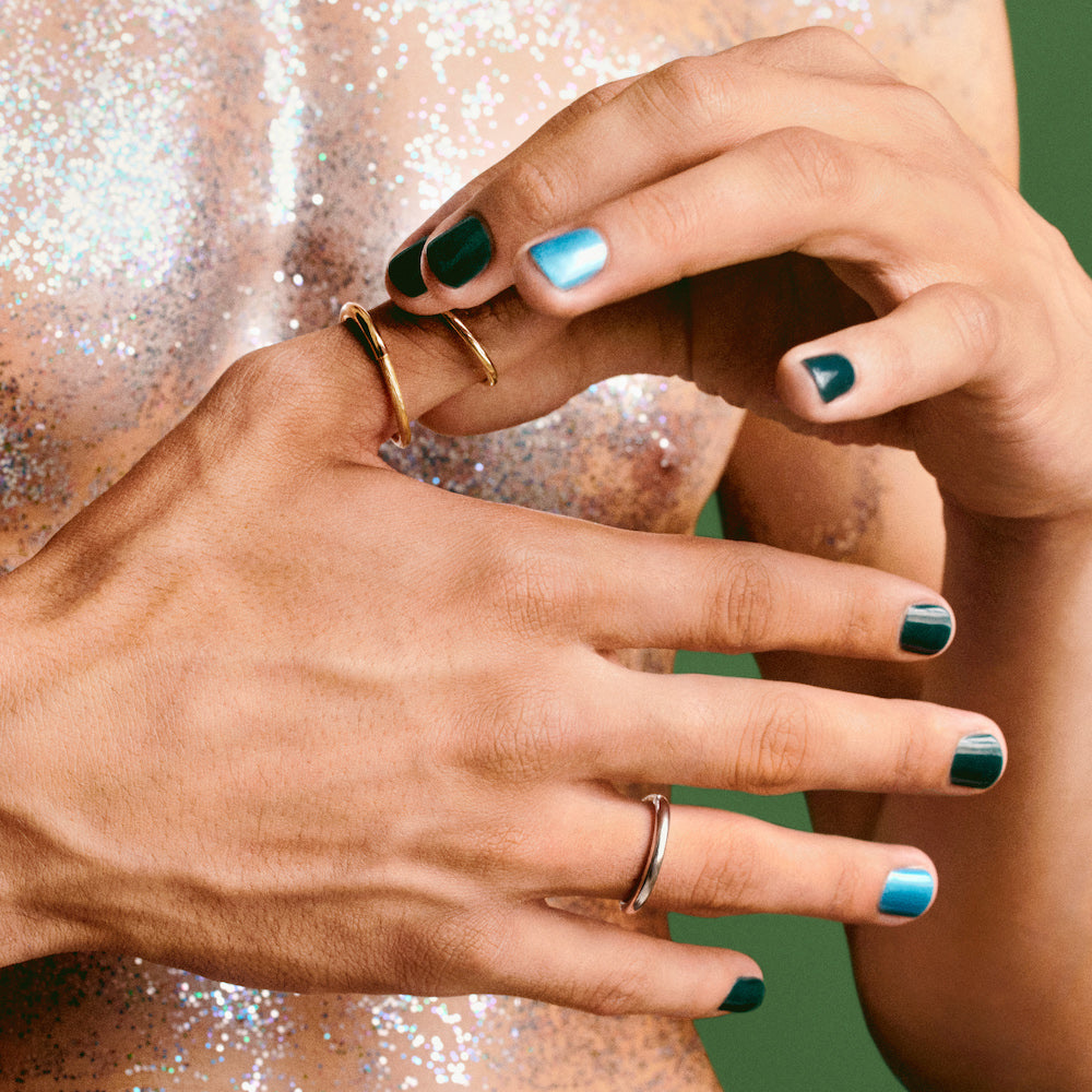 Anneau ciselé Riviera or jaune