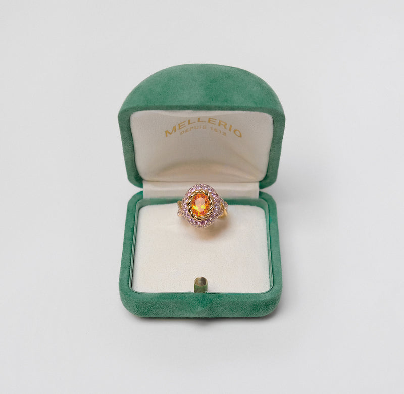 Bague or jaune haute joaillerie Mellerio