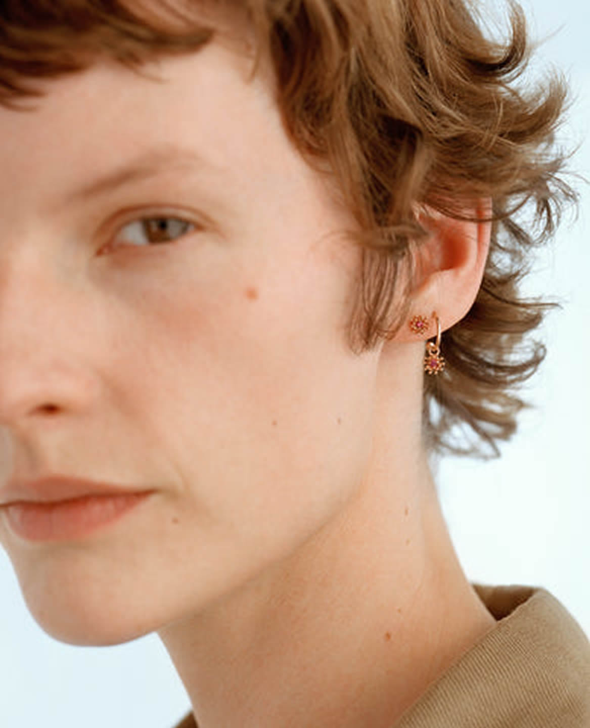 Petit Cactus Rose Studs