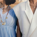 Lien Pierres S Orange Necklace