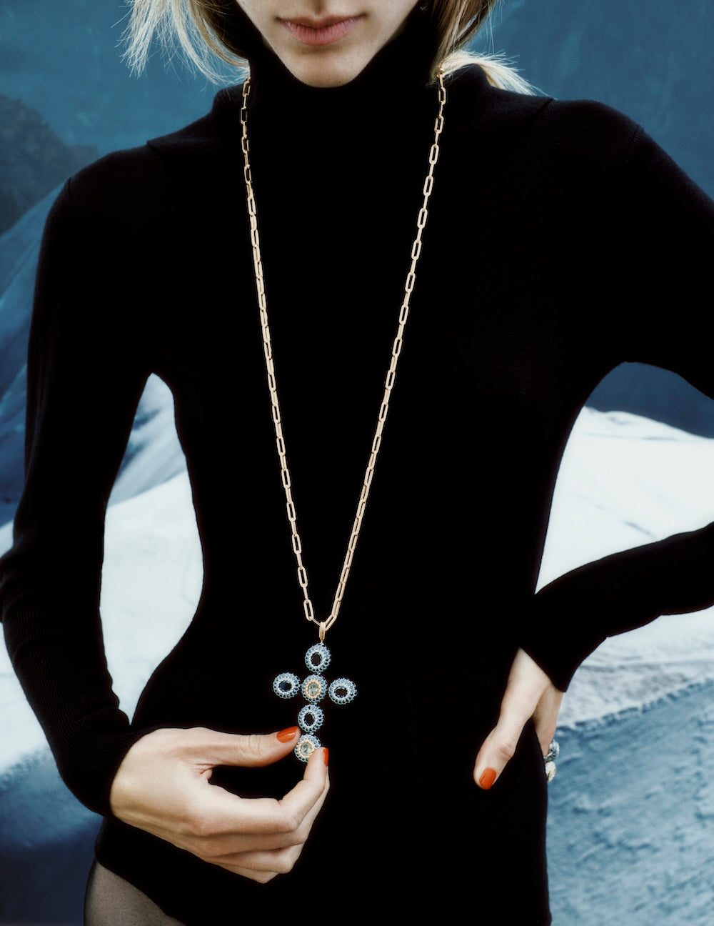 Talisman Or jaune Haute Joaillerie Mellerio