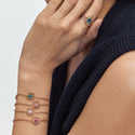 Giardino Sapphire Bracelet Pink Gold Mellerio