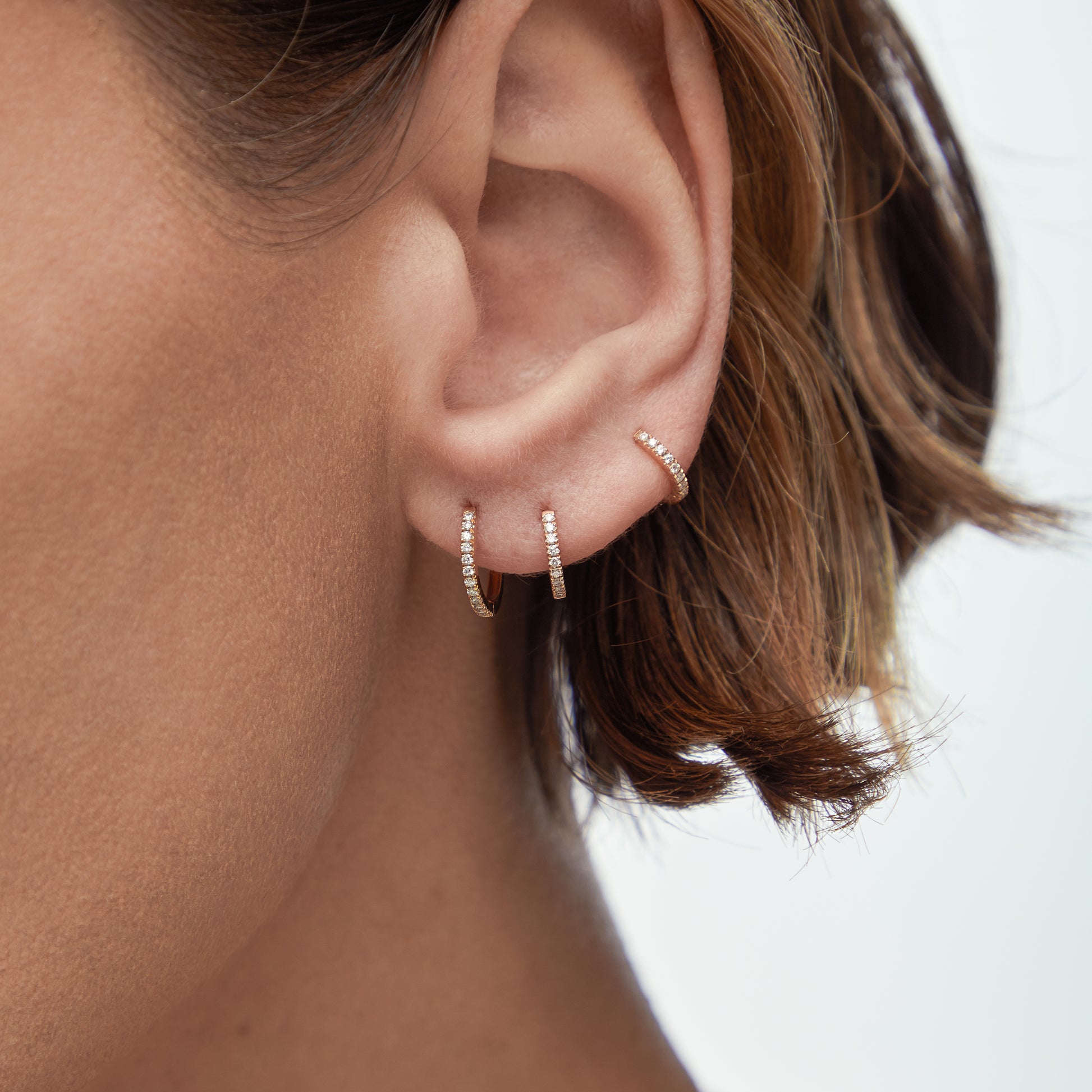 Piercing Diamond Pink Gold Mellerio