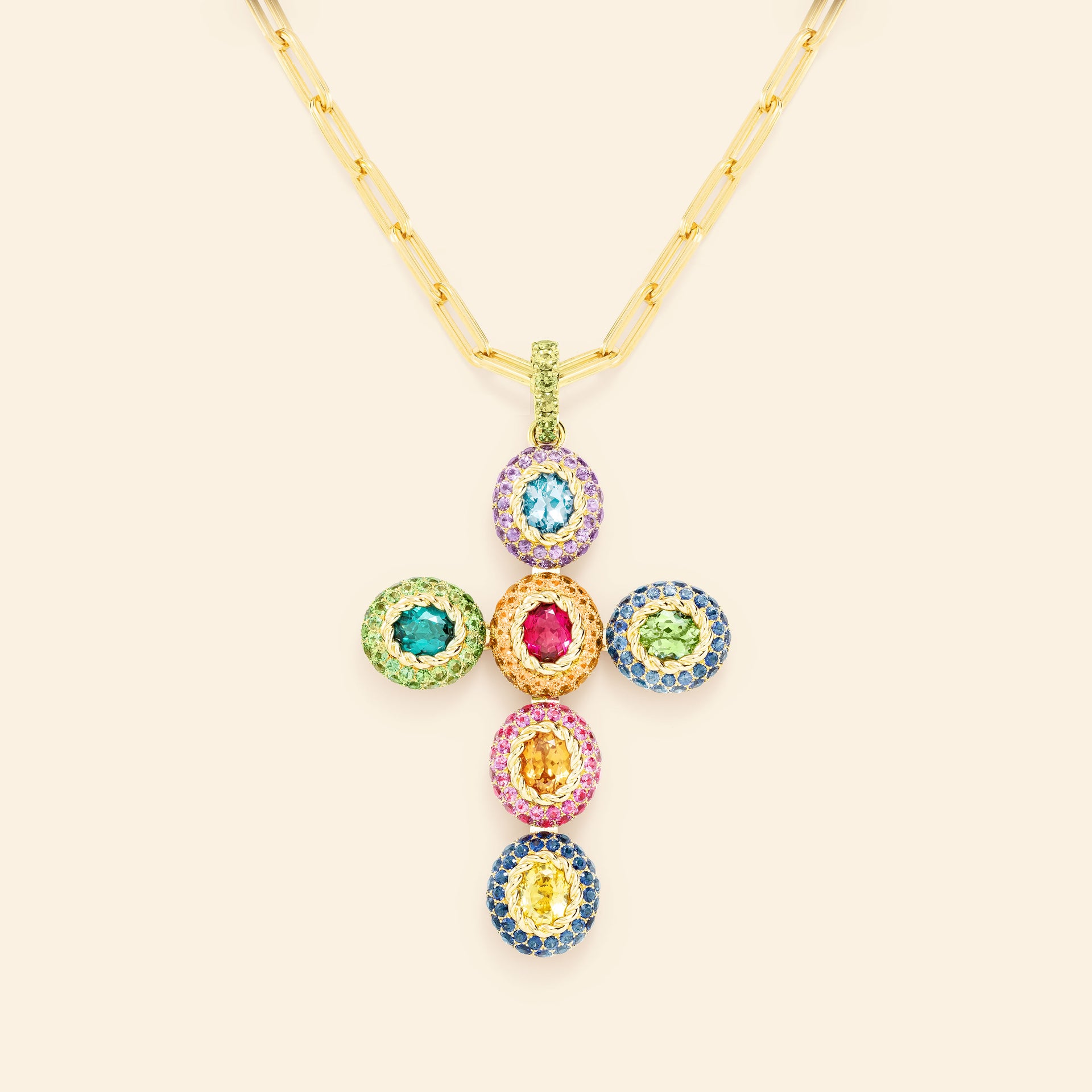 Collier De Perles En Clinozoisite Et épidote Jaune - 16 Pouces, Fait Main, Poli Gemme