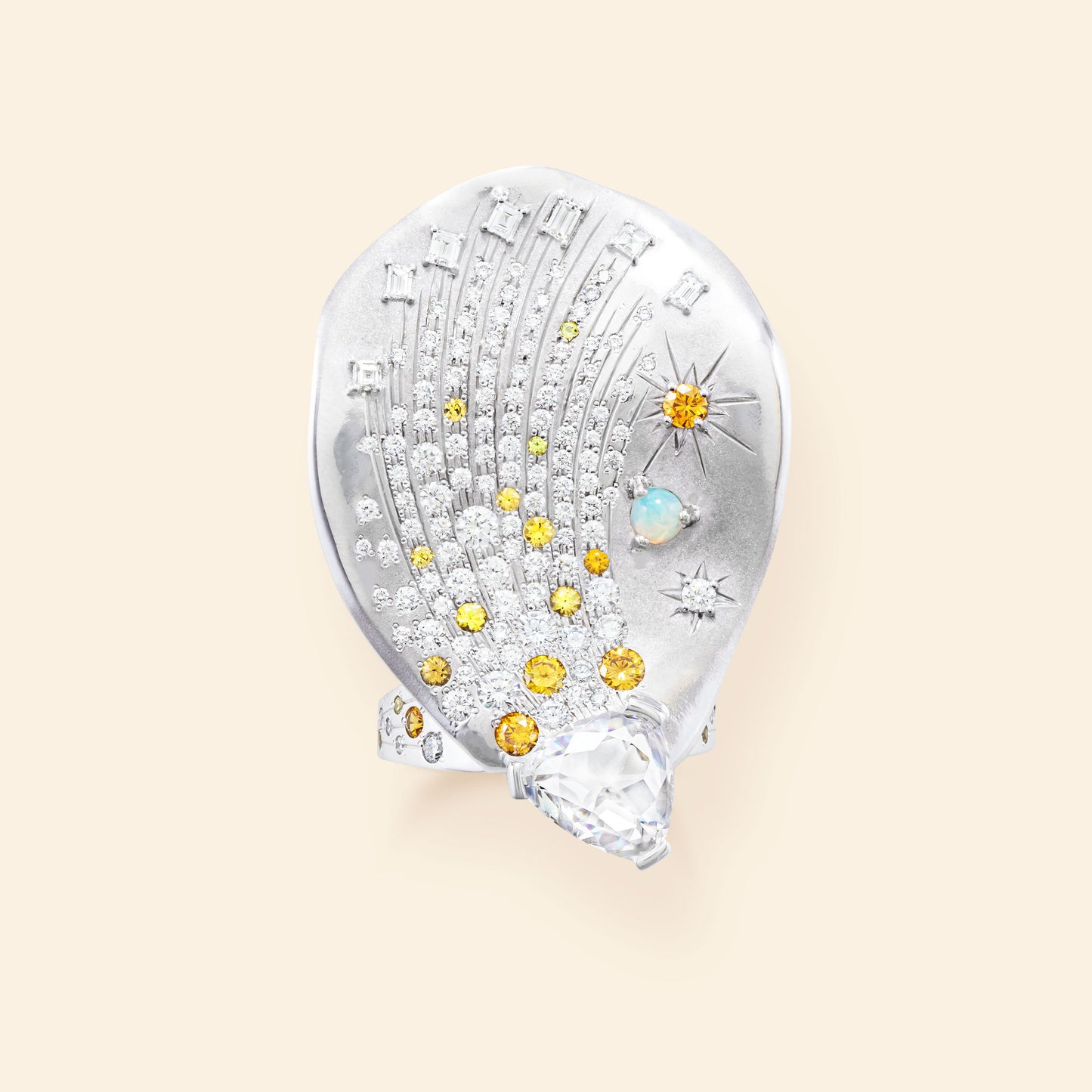 Bague Talisman Comète