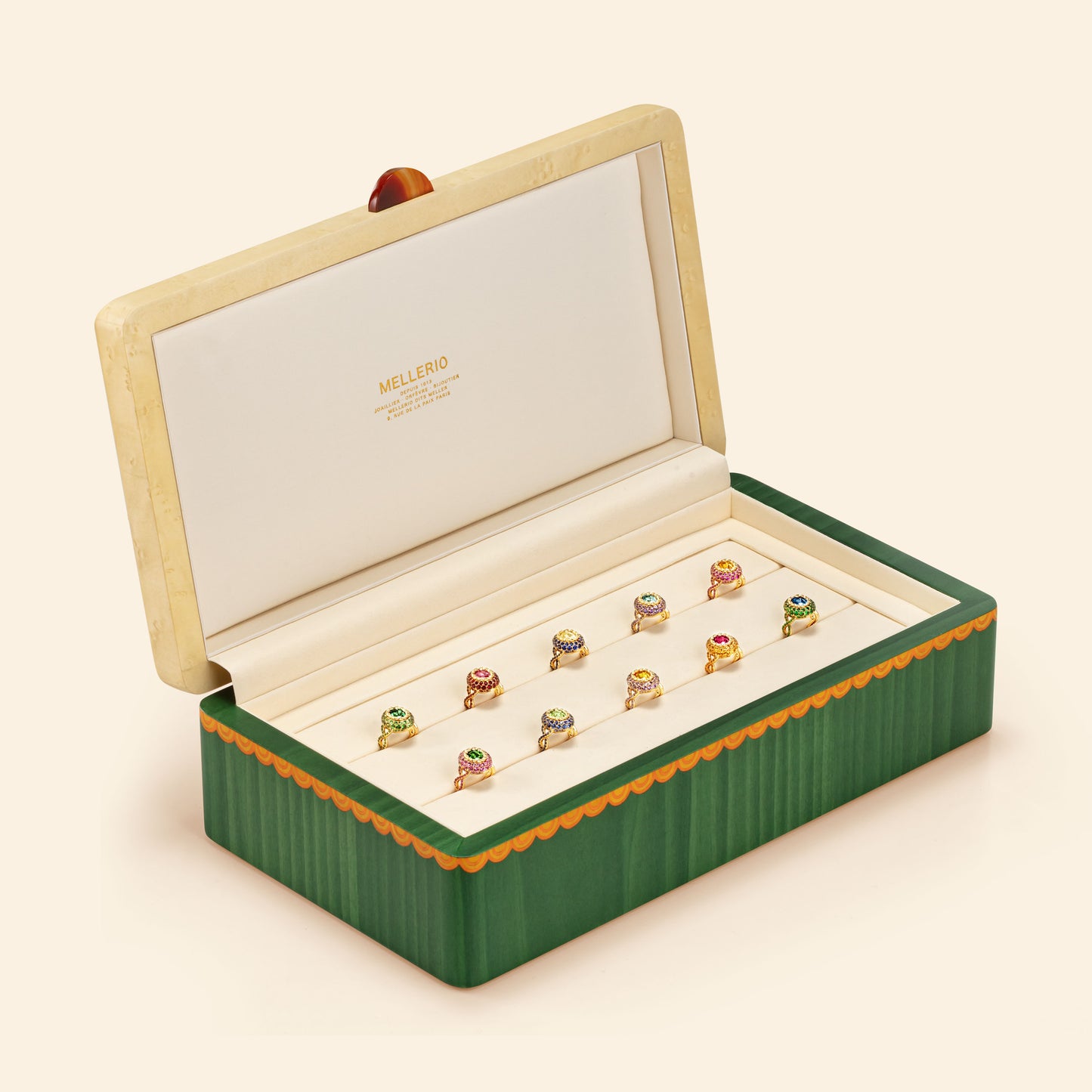 Jewelry Box "Butterflies in Flight"