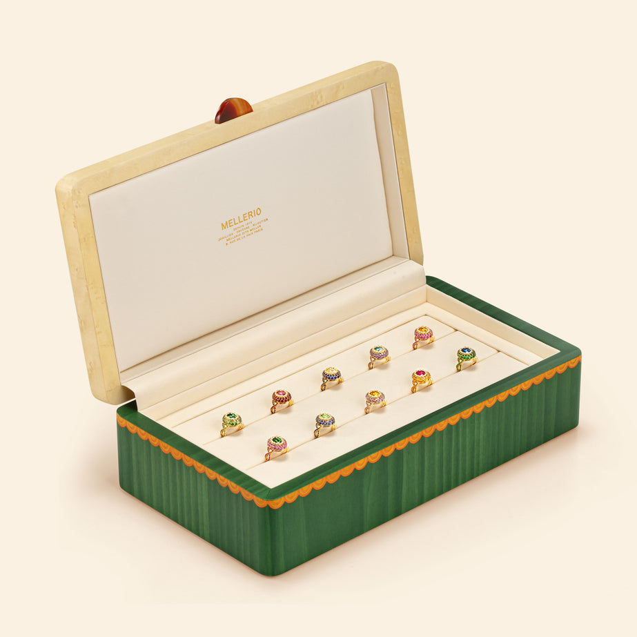 Jewelry Box "Butterflies in Flight"