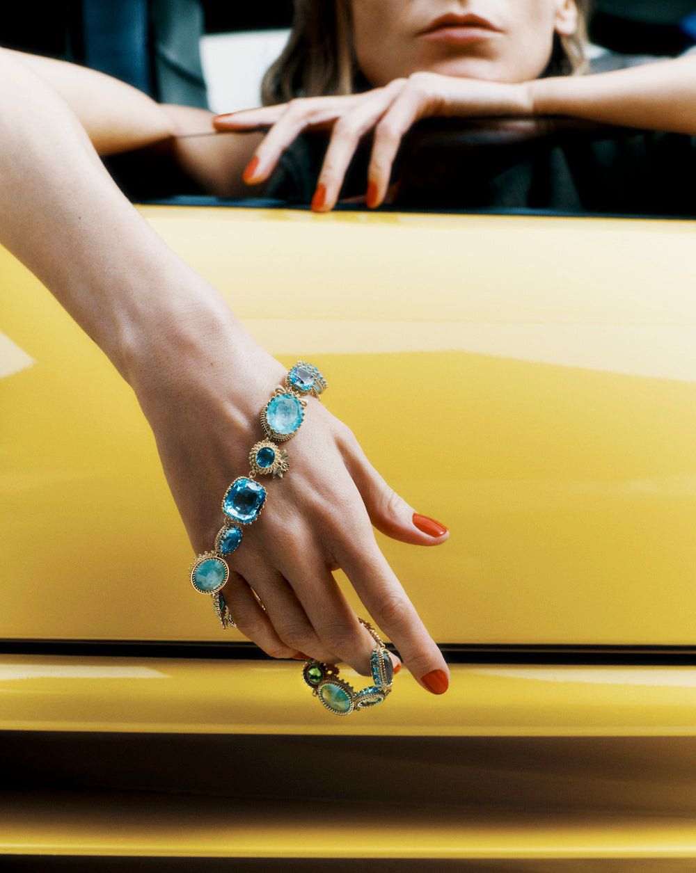 Mellerio Blue High Jewelry Necklace