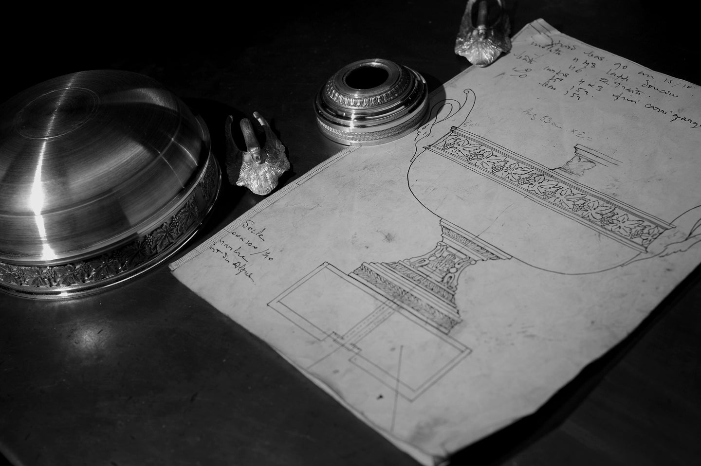 Roland-Garros trophies made by the Mellerio goldsmiths