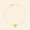 Bracelet or jaune avec diamant joaillerie fine Mellerio