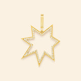 Médaille or jaune avec diamants Mellerio