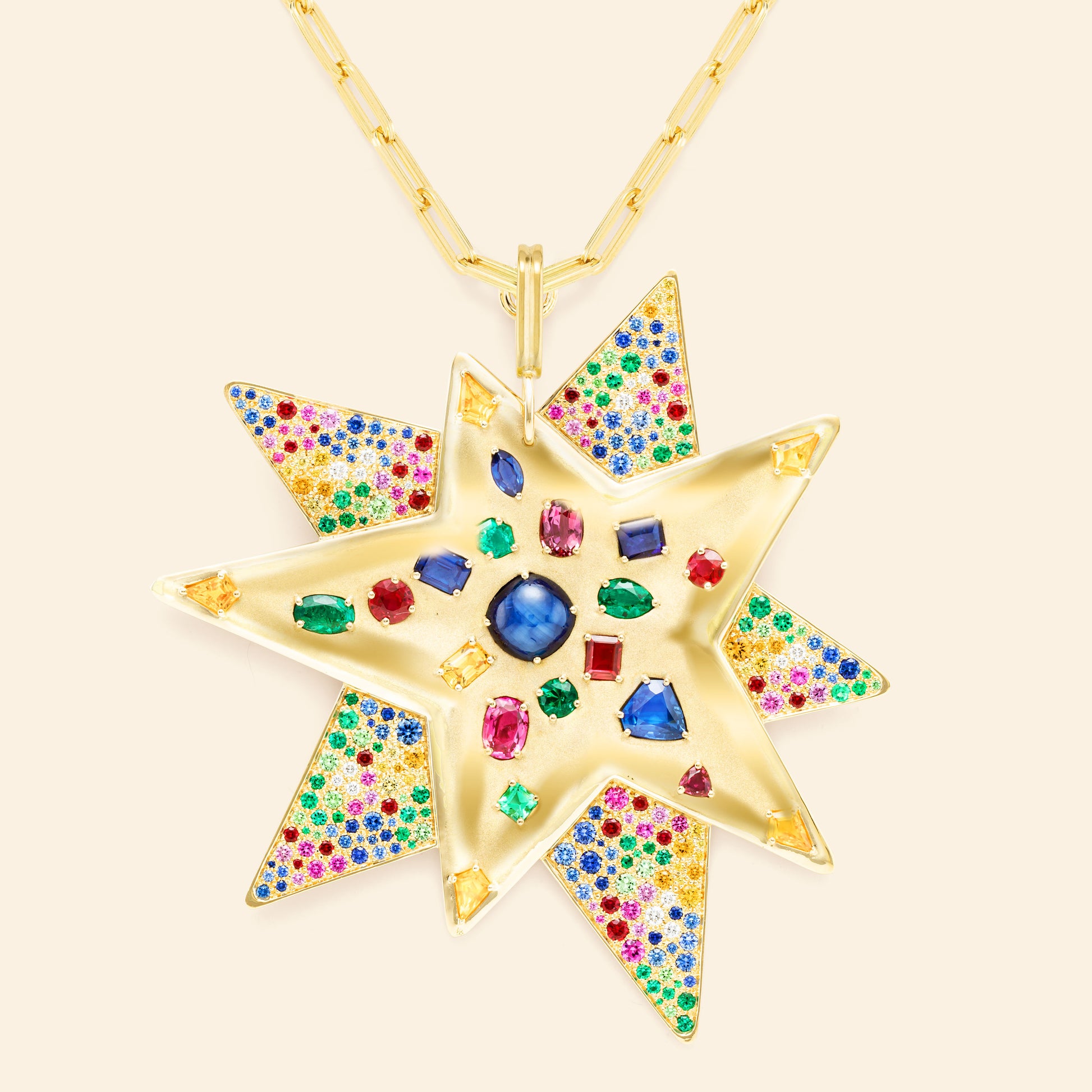 Talisman or jaune haute joaillerie mellerio