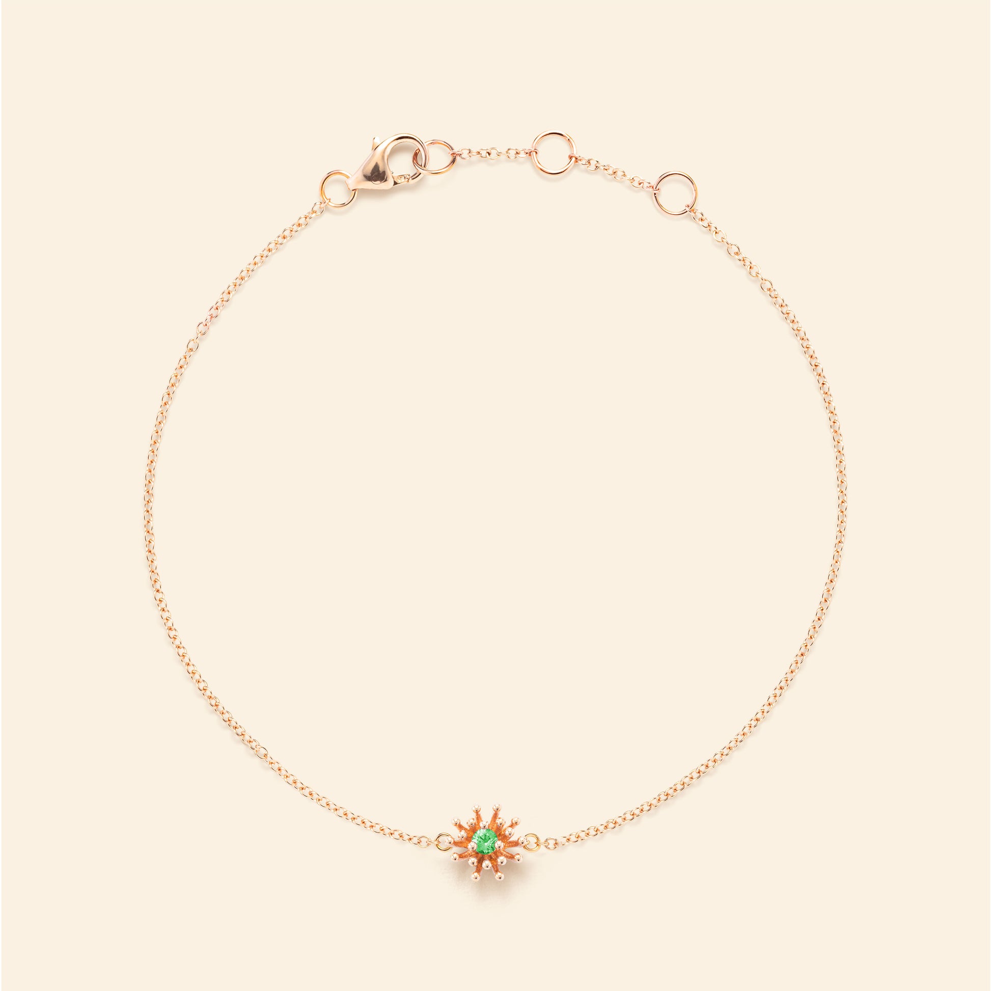 Cactus Vert Bracelet Pink Gold Mellerio
