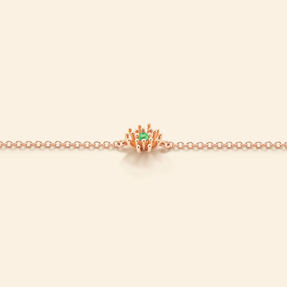 Cactus Vert Bracelet Pink Gold Mellerio