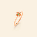 Le Petit Cactus Vert Ring SM Pink Gold