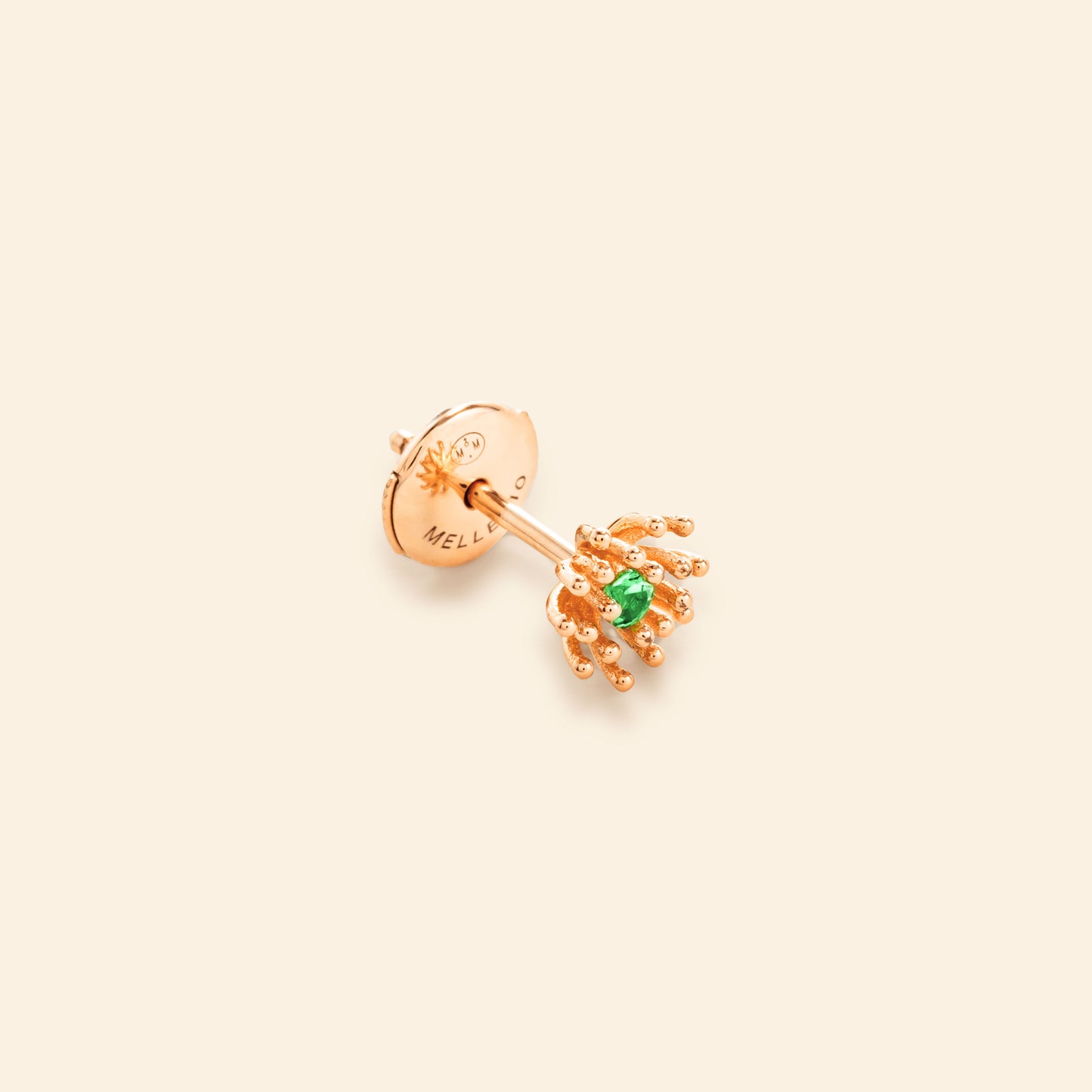 Gold stud earrings Maison Mellerio