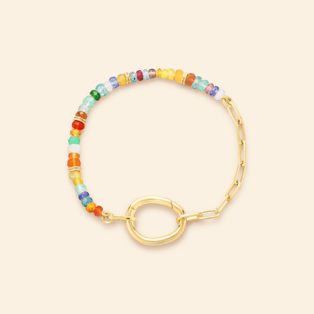 Bracelet Rétro Maillon Relief Couleur Or Rodhié - Modèle 3344 - Occasion