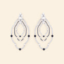 Madreperla Isola Bella Earrings M B&W