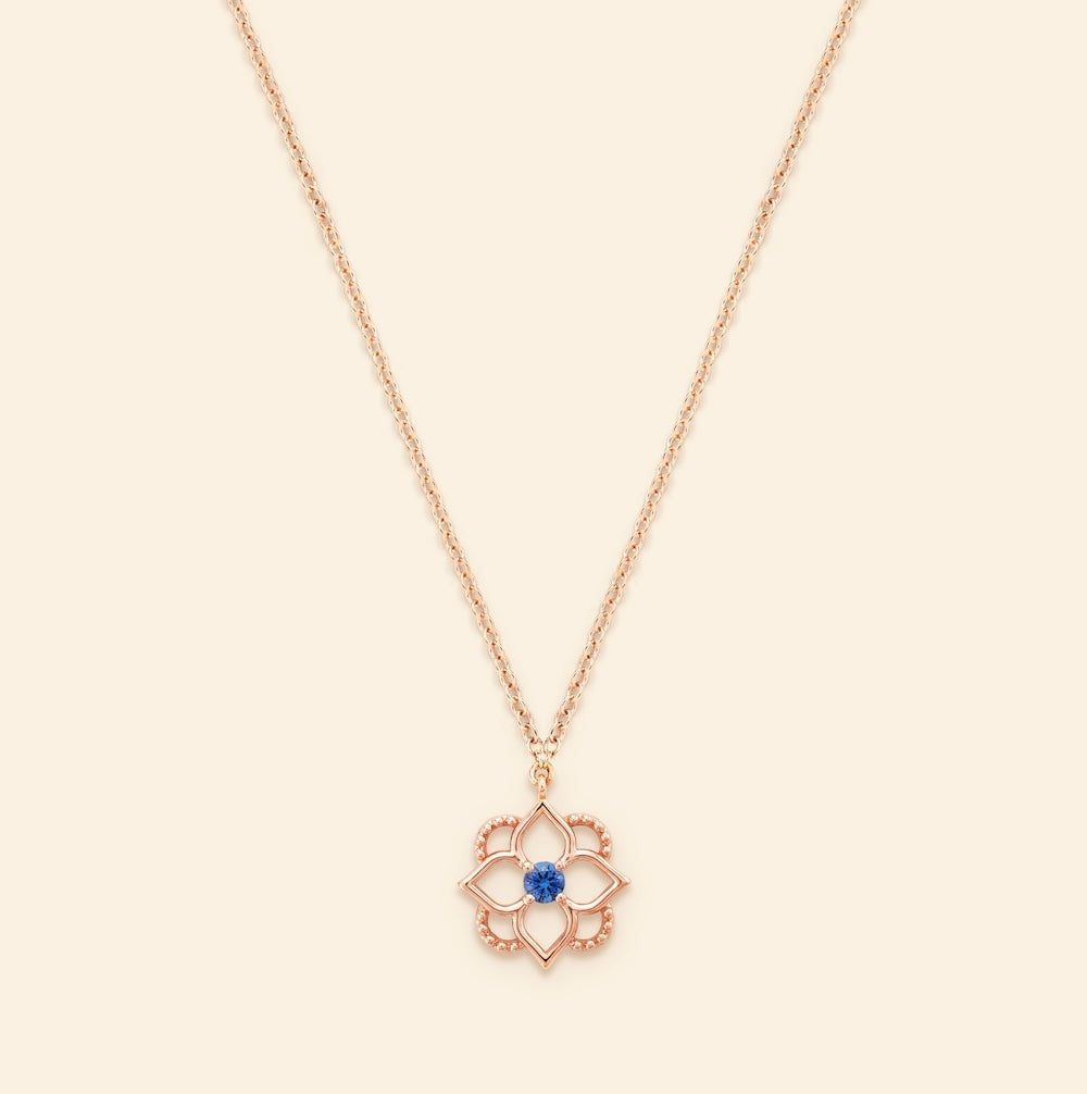 Collier Mini Giardino Saphir