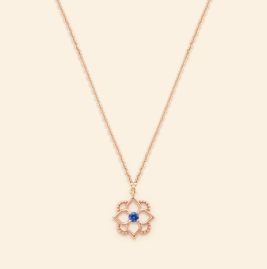 Mini Giardino Necklace Sapphire