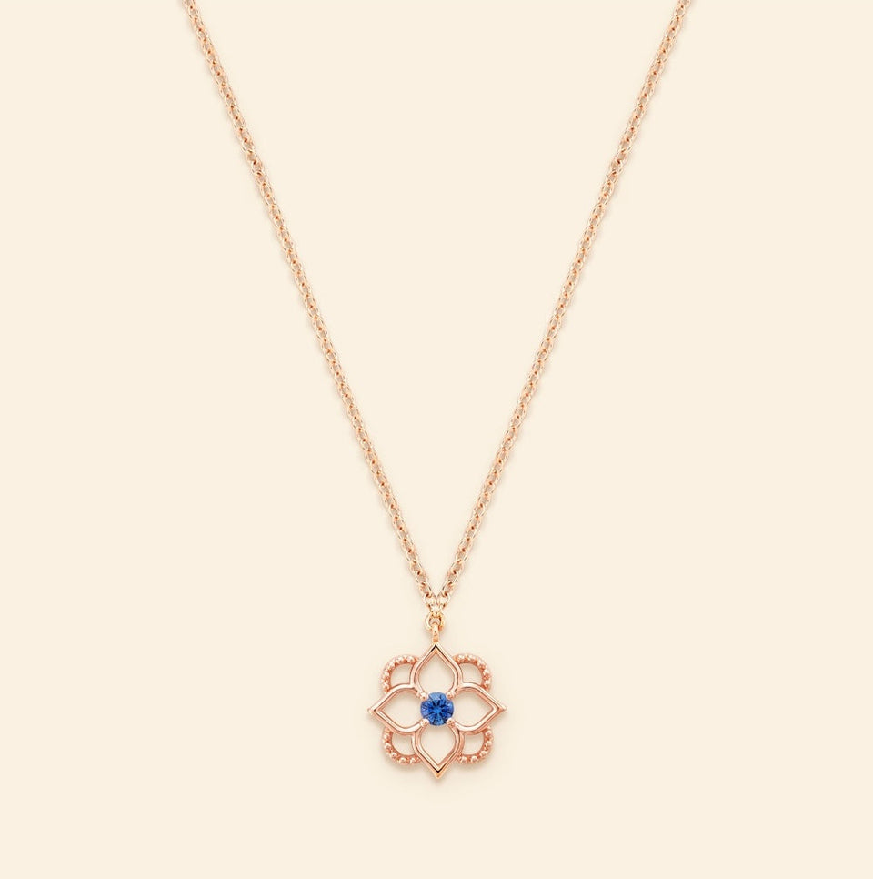 Mini Giardino Necklace Sapphire