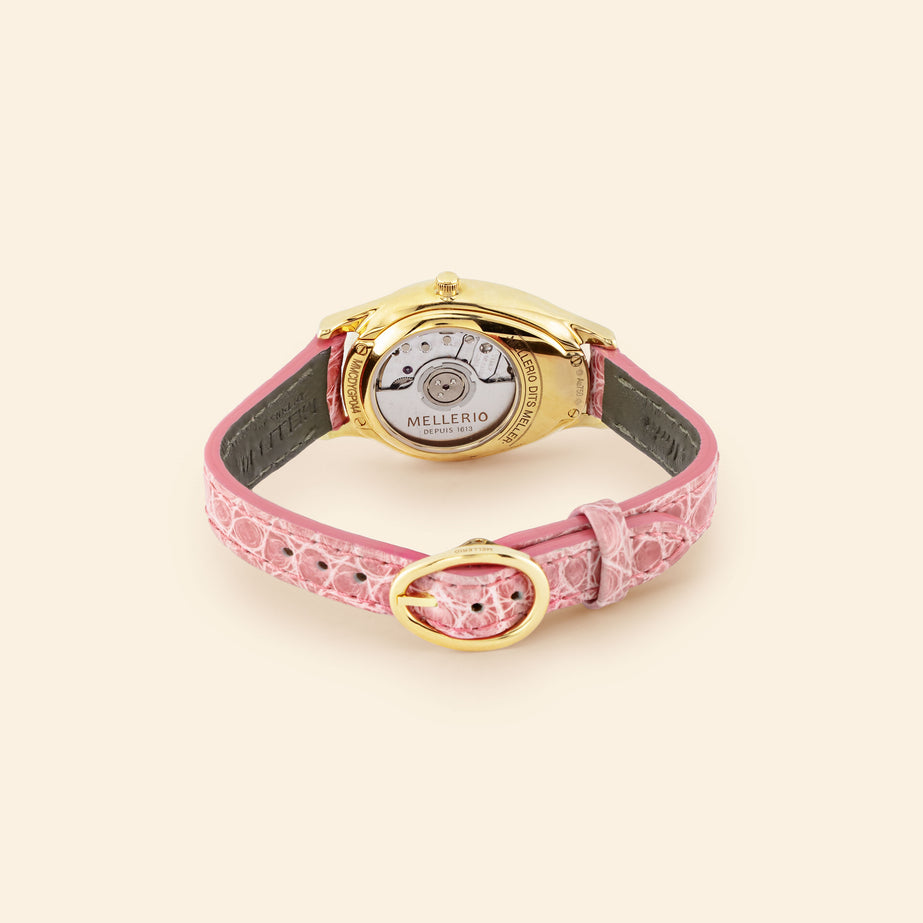Mini M Cut Watch - Pink Dial