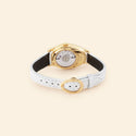 Mini M Cut Watch - White Dial