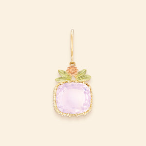 Boucle d'oreille or jaune joaillerie Mellerio
