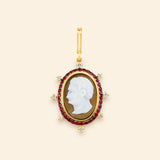 Precious Cameo Diamonds Yellow Gold Mellerio