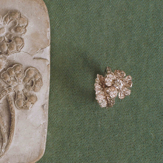 Bague Monterosa MM 1 feuille