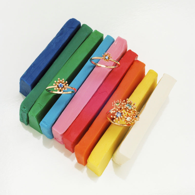 Le petit Cactus Bleu Ring MM