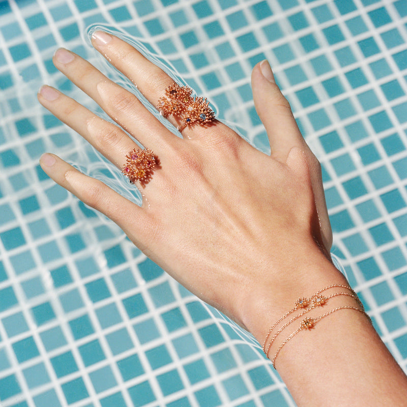 Le petit Cactus Vanille Ring 5 Patterns – Fine jewelry ring in pink ...