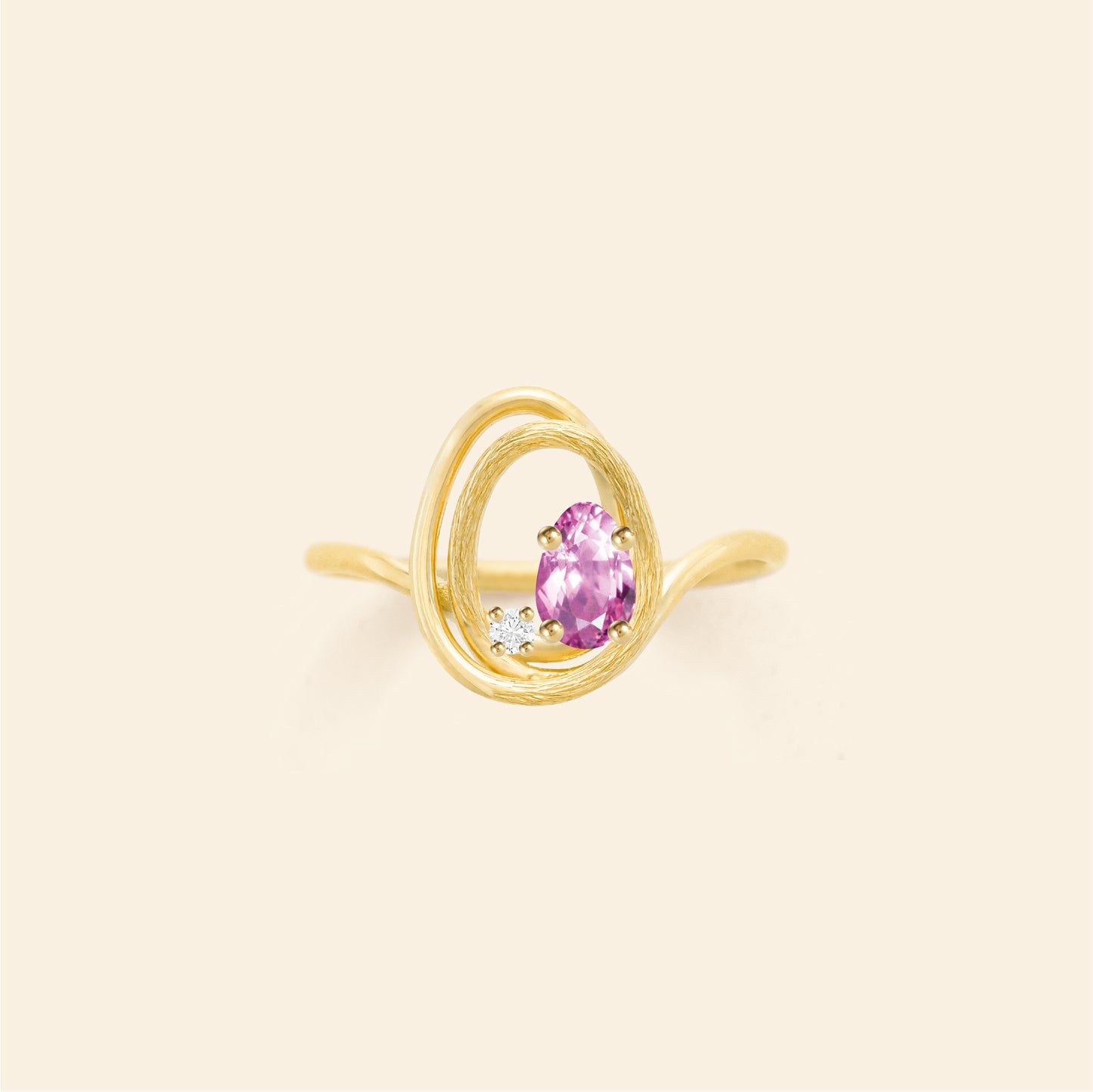 Bague Riviera Lilas S