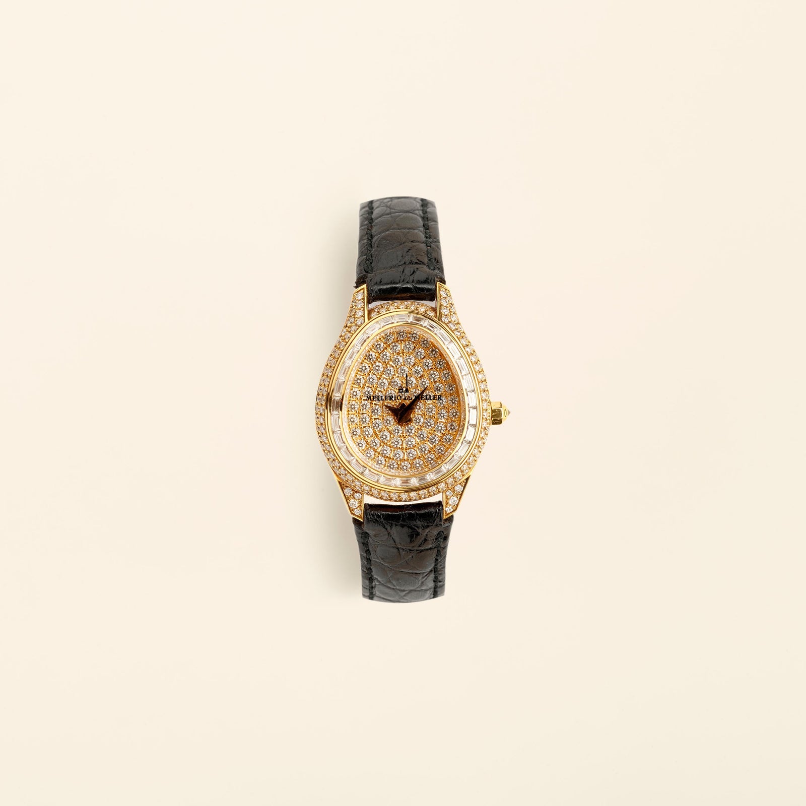 Gold and Diamond Watch Conti Luxury Watch Mellerio