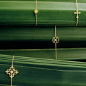 Le petit Cactus Vanille Bracelet Diamond Green gold