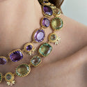Collier Pierreries Prasiolite