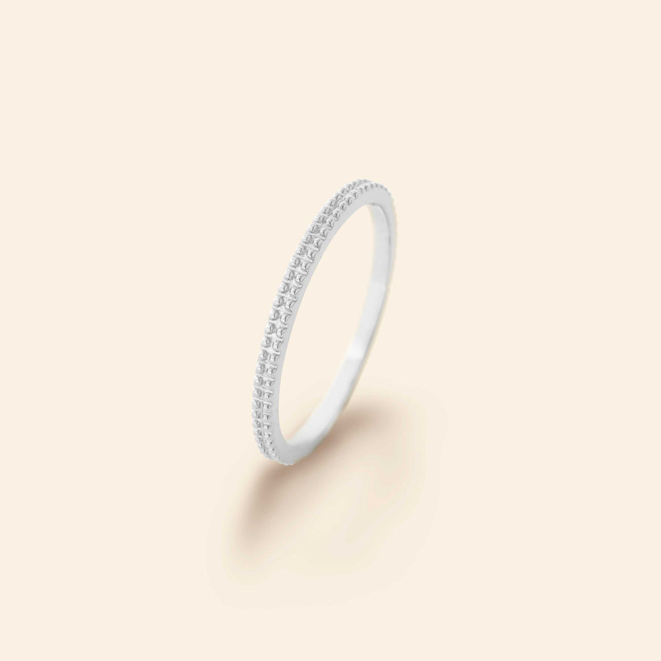 Perlina Wedding band White gold