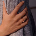 Maria Open Ring diamond