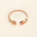 George Ring Diamond Pink Gold Mellerio